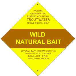 Wild Trout / Natural Bait Waters