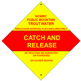 Catch and Release / Artificial Flies and Lures (CRAFLO) Trout Waters