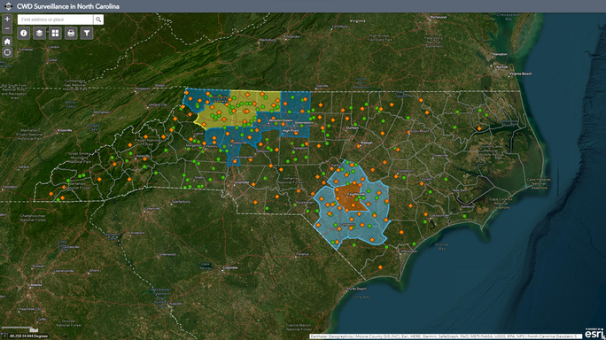 CWD Map