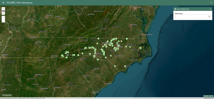 Fish Attractors Map